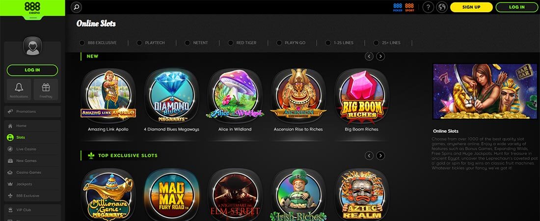 888casino slot games